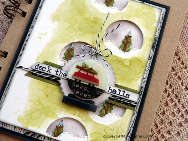 Tiny Snow Globes with Tim Holtz & Sizzix – Audrey Pettit Designs